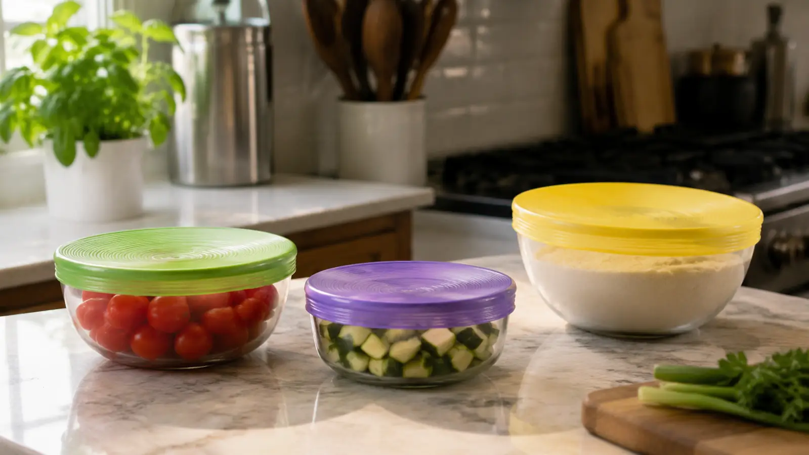 10 Reasons Stretch Lids Cut Down Kitchen Waste
